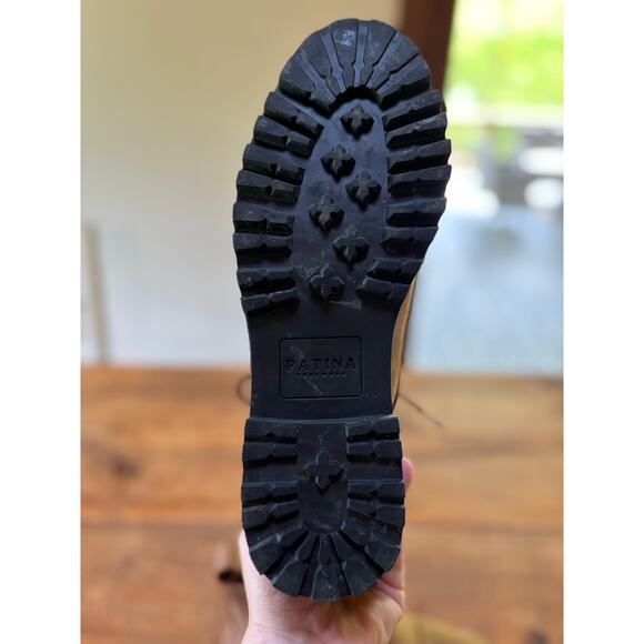 Mens Patina Brown Leather Handmade in Mexico Boots‎ Size 9 - Picture 6 of 8